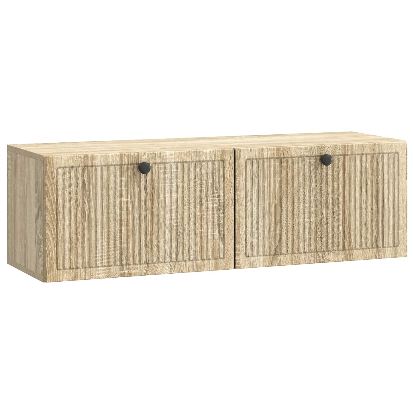 Vegghengt TV skap Sonoma eik 98 x 31 x 30 cm Konstruert tre