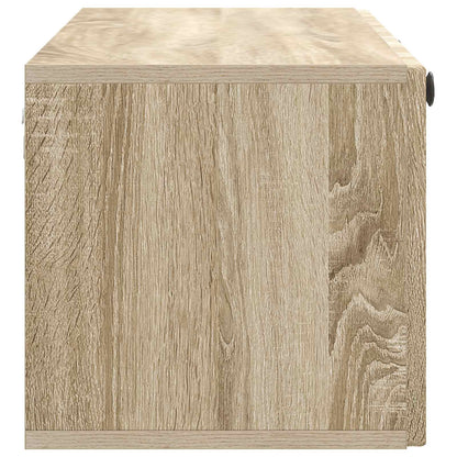 Vegghengt TV skap Sonoma eik 98 x 31 x 30 cm Konstruert tre