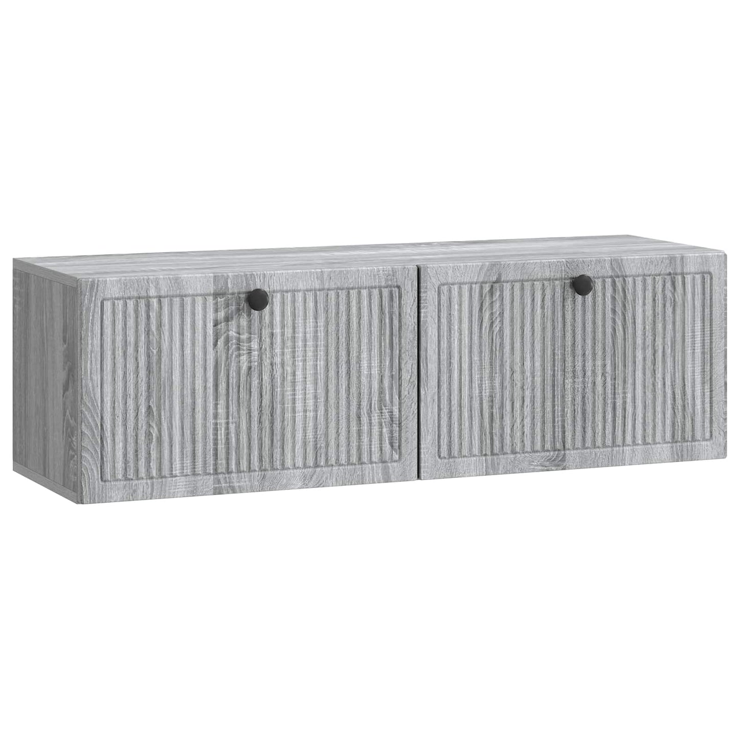 Vegghengt TV skap Grå sonoma 98 x 31 x 30 cm Konstruert tre