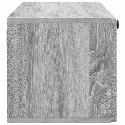 Vegghengt TV skap Grå sonoma 98 x 31 x 30 cm Konstruert tre