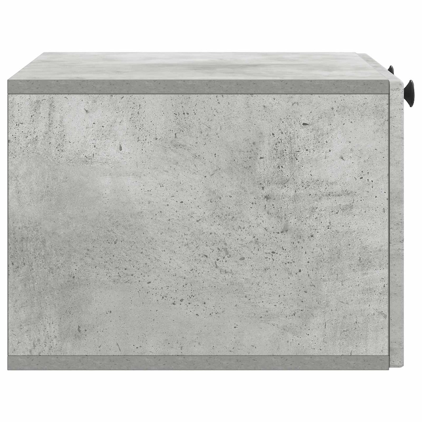 Vegghengt TV skap Betonggrå 59,5 x 41 x 30 cm Konstruert tre