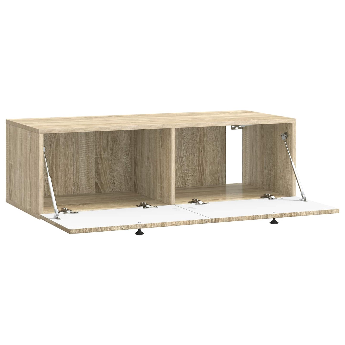 Vegghengt TV skap Sonoma eik 98 x 41 x 30 cm Konstruert tre