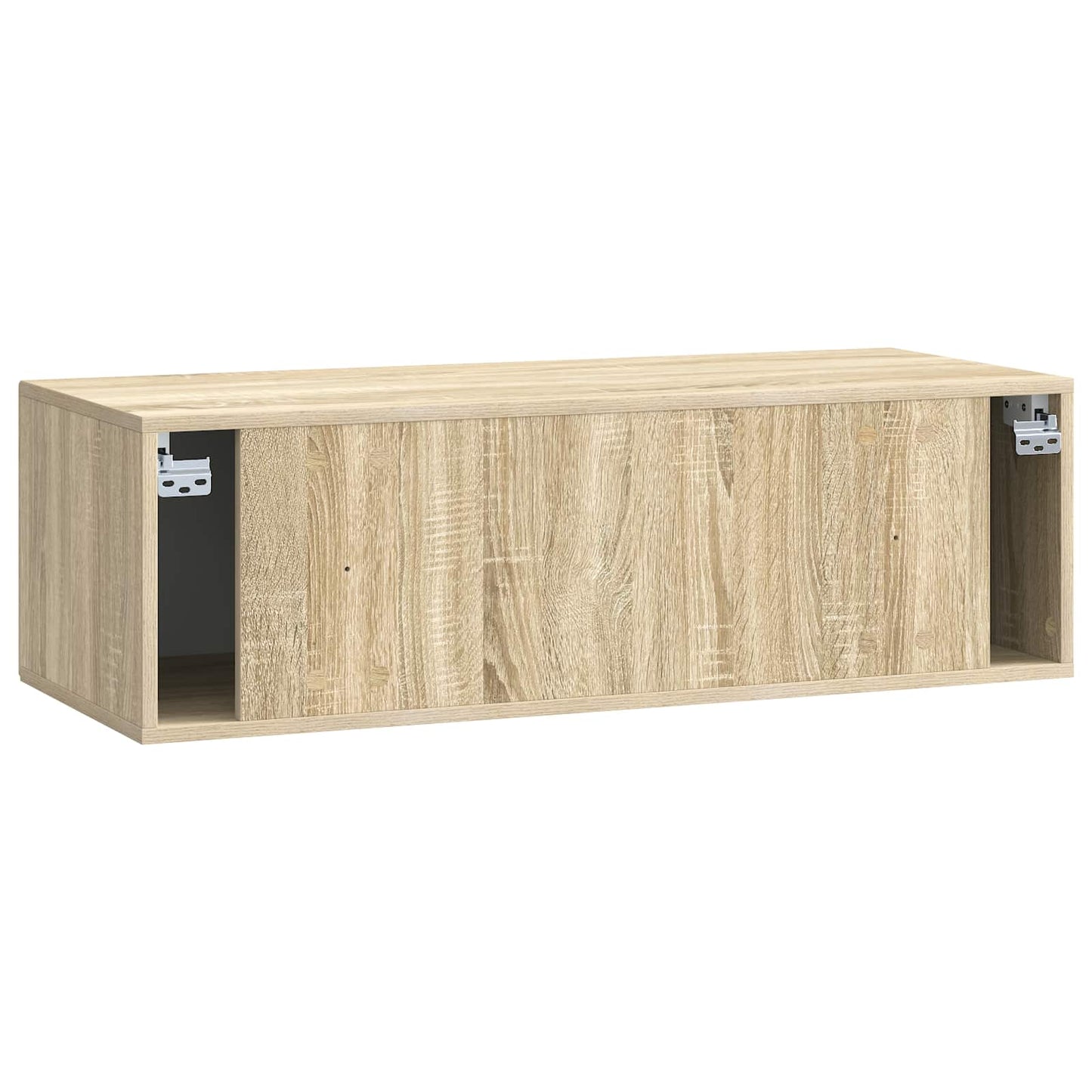Vegghengt TV skap Sonoma eik 98 x 41 x 30 cm Konstruert tre