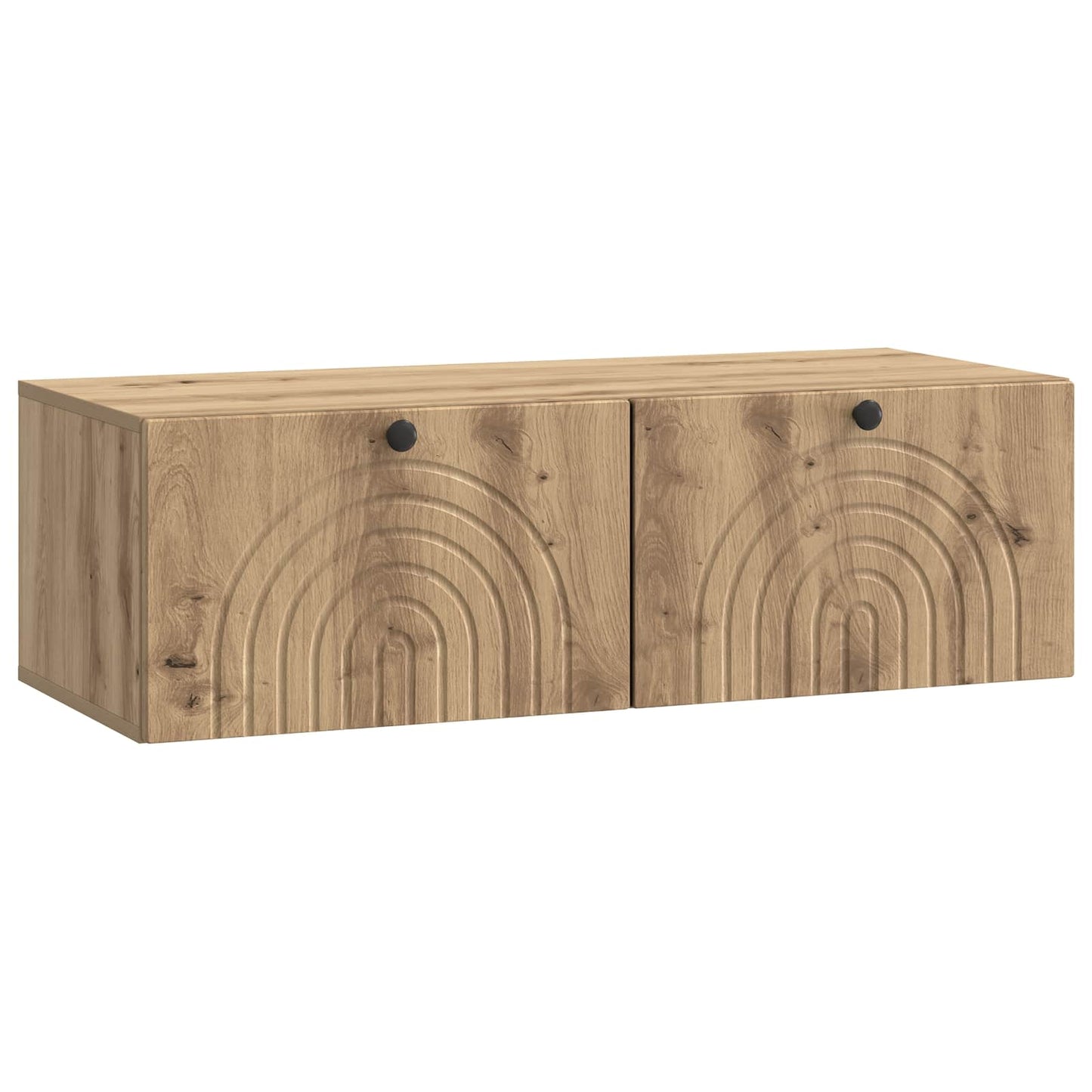 Vegghengt TV skap Artisan eik 99 x 41 x 30 cm Konstruert tre