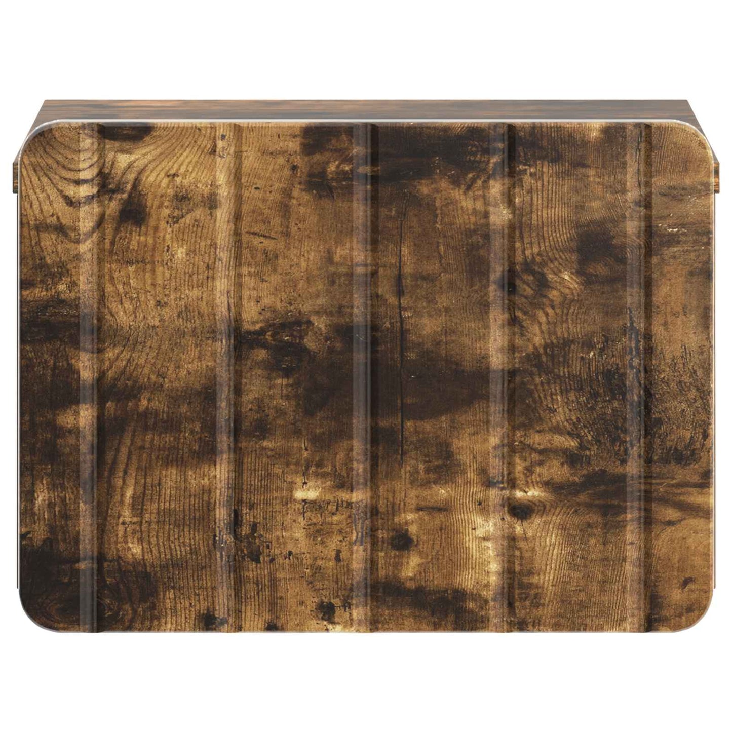 Vegghengt Nattbord med skuff 2 pcs Røkt Eik 33 x 34,5 x 24 cm