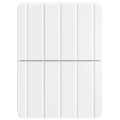 Vegghengt Nattbord 2 pcs Hvit 33 x 34,5 x 43 cm Konstruert tre
