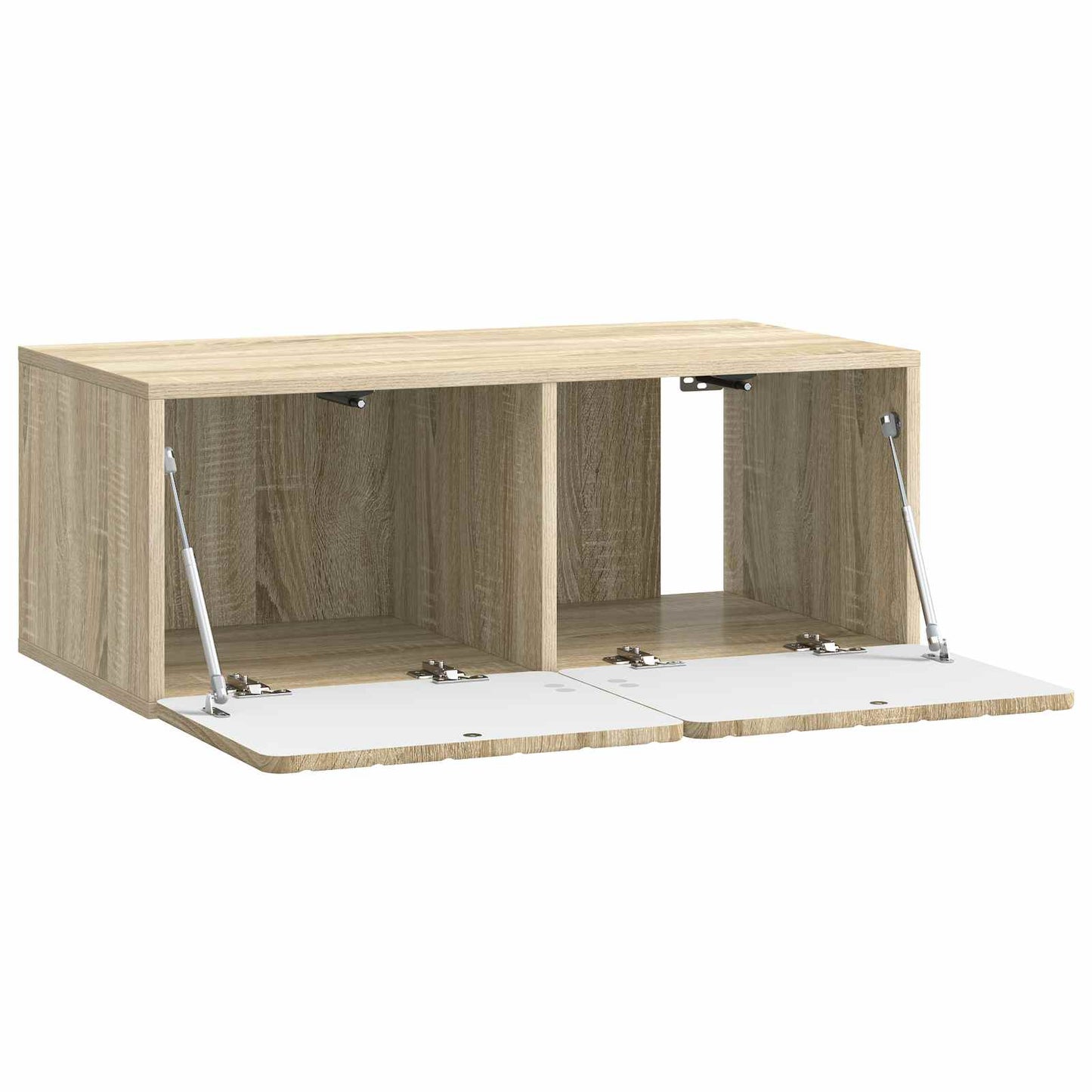 Vegghengt TV skap Sonoma eik 78,5 x 41 x 30 cm Konstruert tre