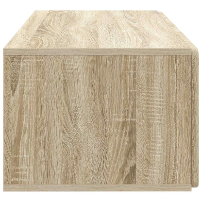 Vegghengt TV skap Sonoma eik 78,5 x 41 x 30 cm Konstruert tre
