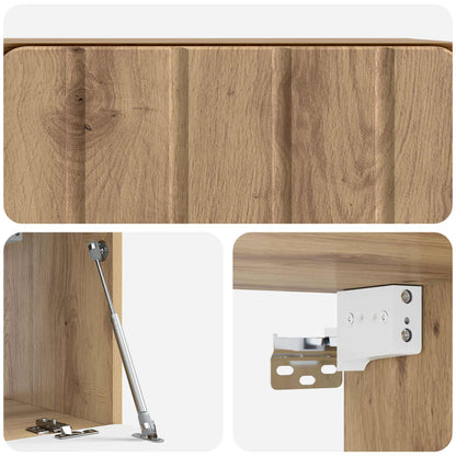Vegghengt TV skap Artisan eik 59,5 x 31 x 30 cm Konstruert tre