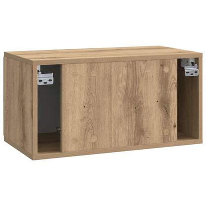 Vegghengt TV skap Artisan eik 59,5 x 31 x 30 cm Konstruert tre