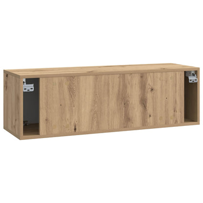 Vegghengt TV skap Artisan eik 98 x 31 x 30 cm Konstruert tre