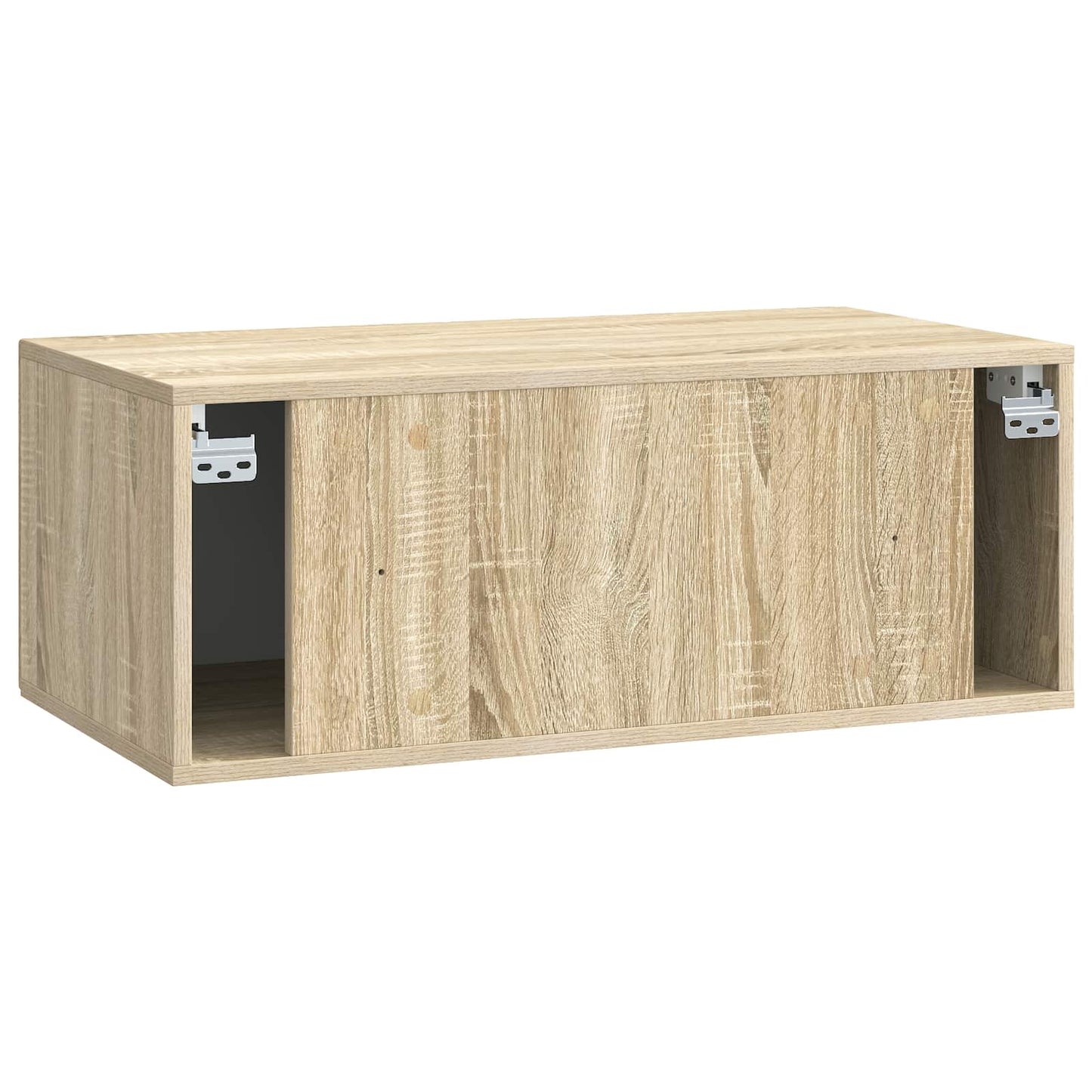 Vegghengt TV skap Sonoma eik 78,5 x 41 x 30 cm Konstruert tre