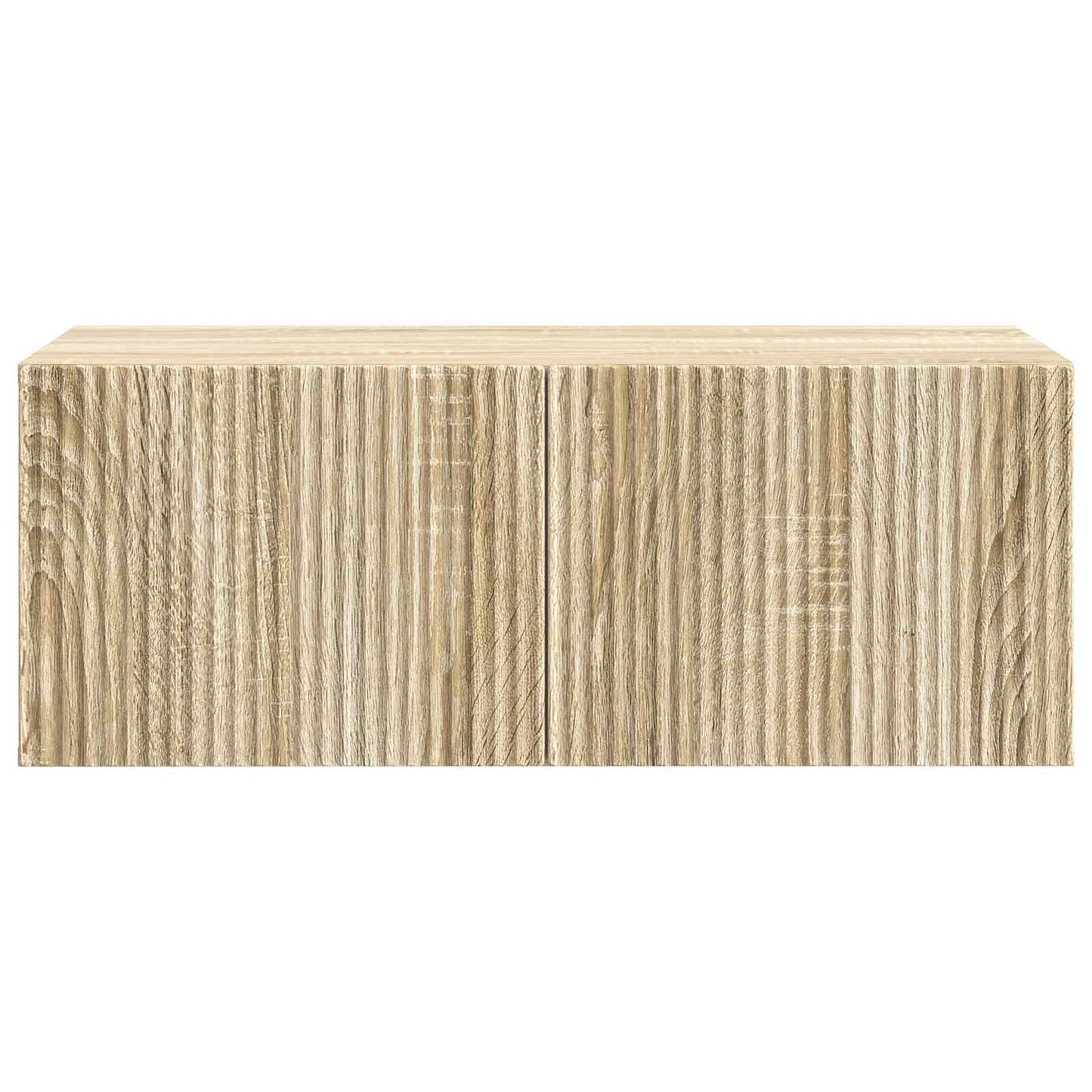 Vegghengt TV skap Sonoma eik 78,5 x 41 x 30 cm Konstruert tre