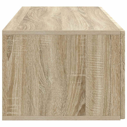 Vegghengt TV skap Sonoma eik 78,5 x 41 x 30 cm Konstruert tre