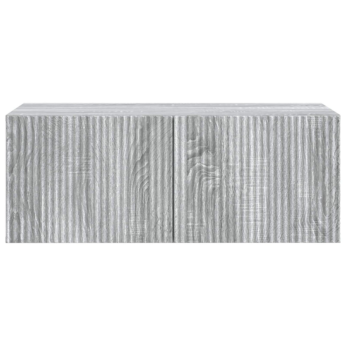 Vegghengt TV skap Grå sonoma 78,5 x 41 x 30 cm Konstruert tre