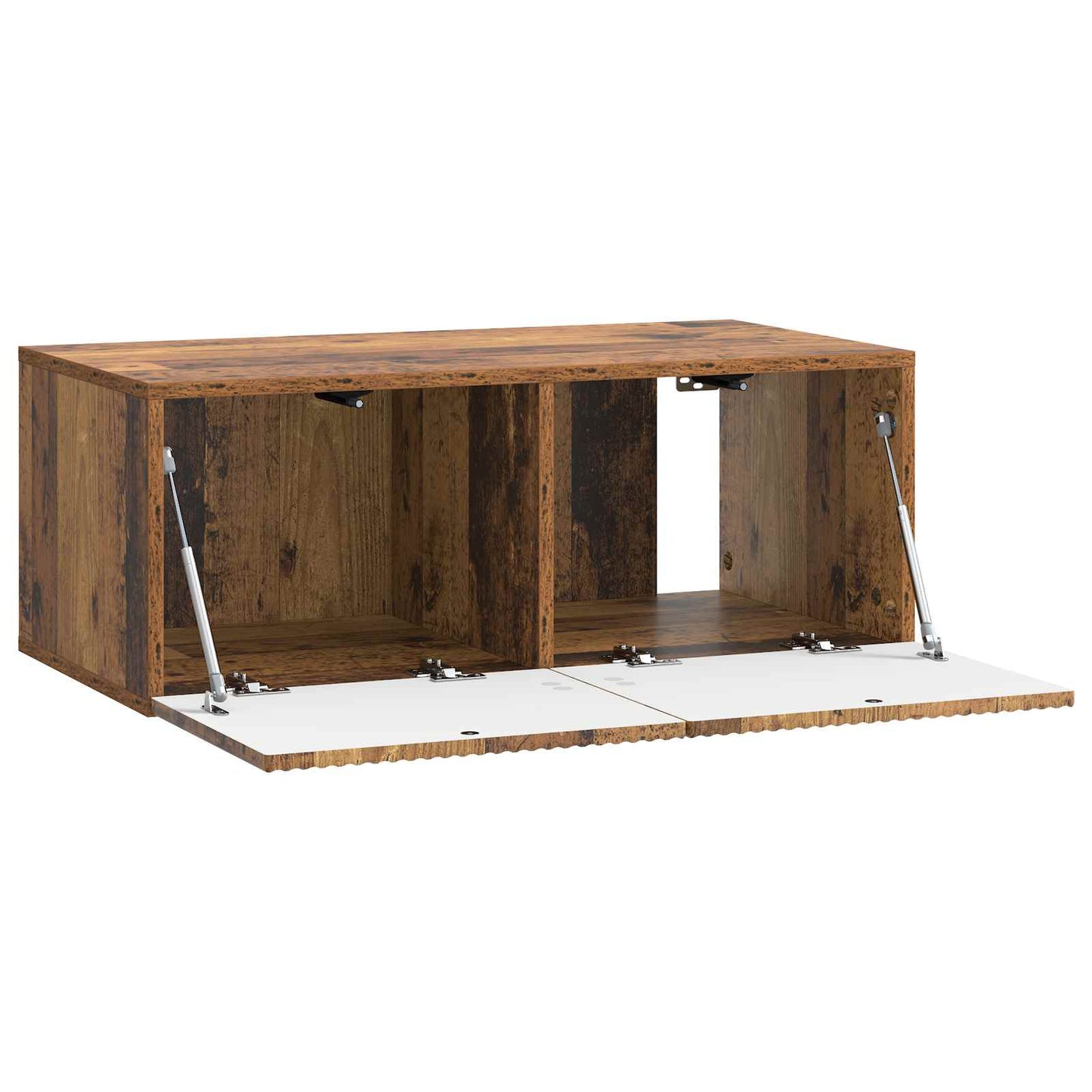 Vegghengt TV skap Gammelt tre 78,5 x 41 x 30 cm Konstruert tre
