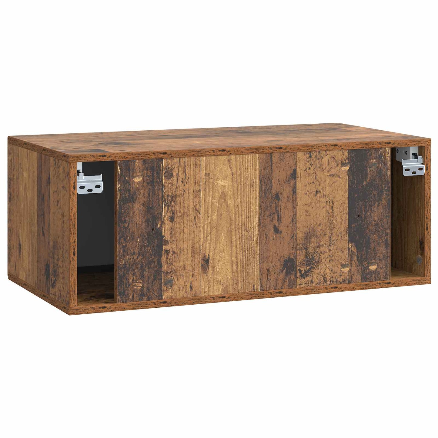 Vegghengt TV skap Gammelt tre 78,5 x 41 x 30 cm Konstruert tre
