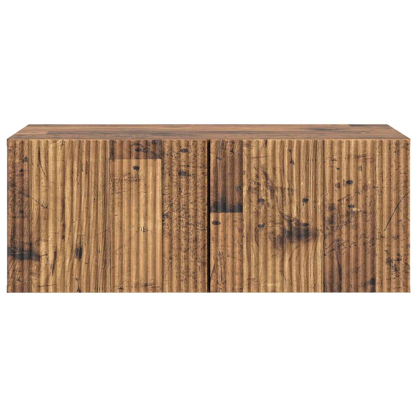 Vegghengt TV skap Gammelt tre 78,5 x 41 x 30 cm Konstruert tre