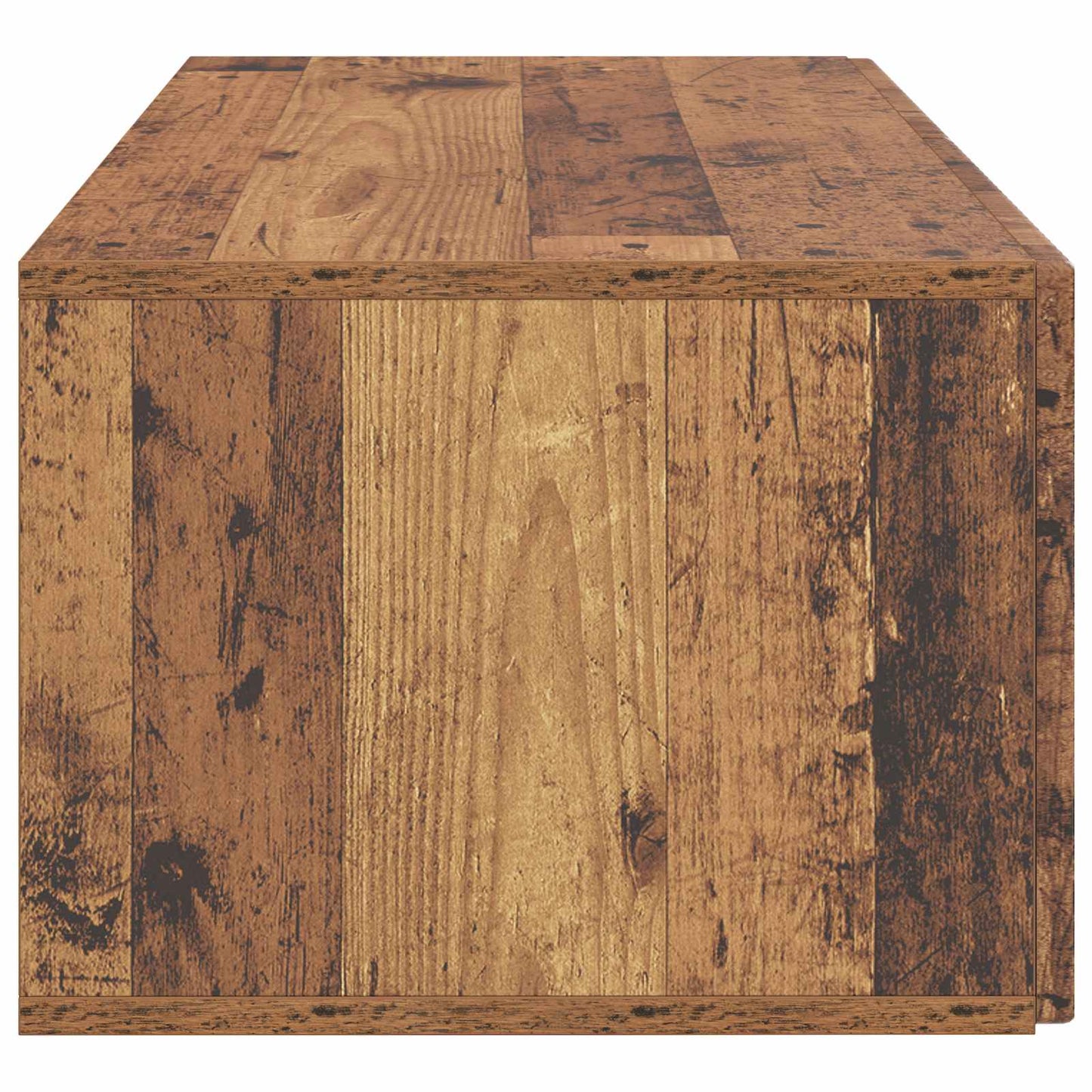 Vegghengt TV skap Gammelt tre 78,5 x 41 x 30 cm Konstruert tre