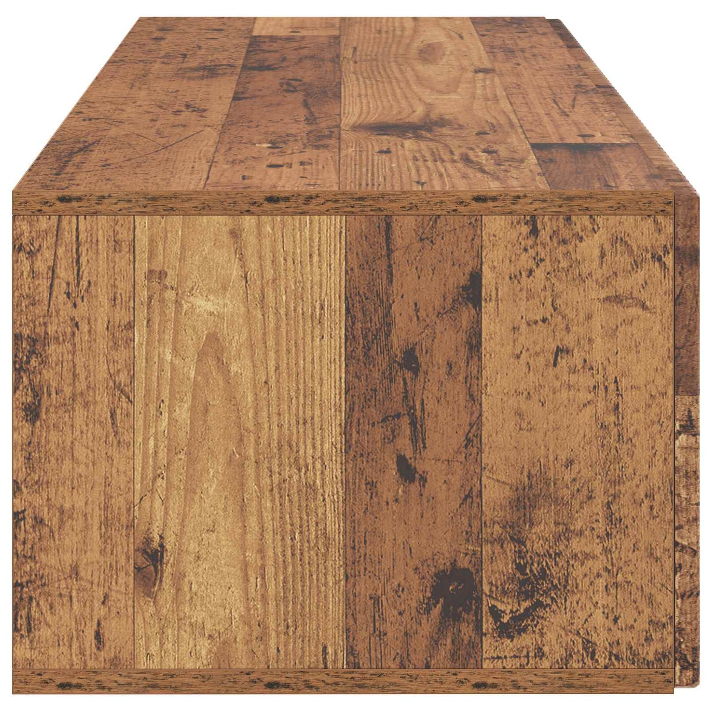 Vegghengt TV skap Gammelt tre 98 x 41 x 30 cm Konstruert tre