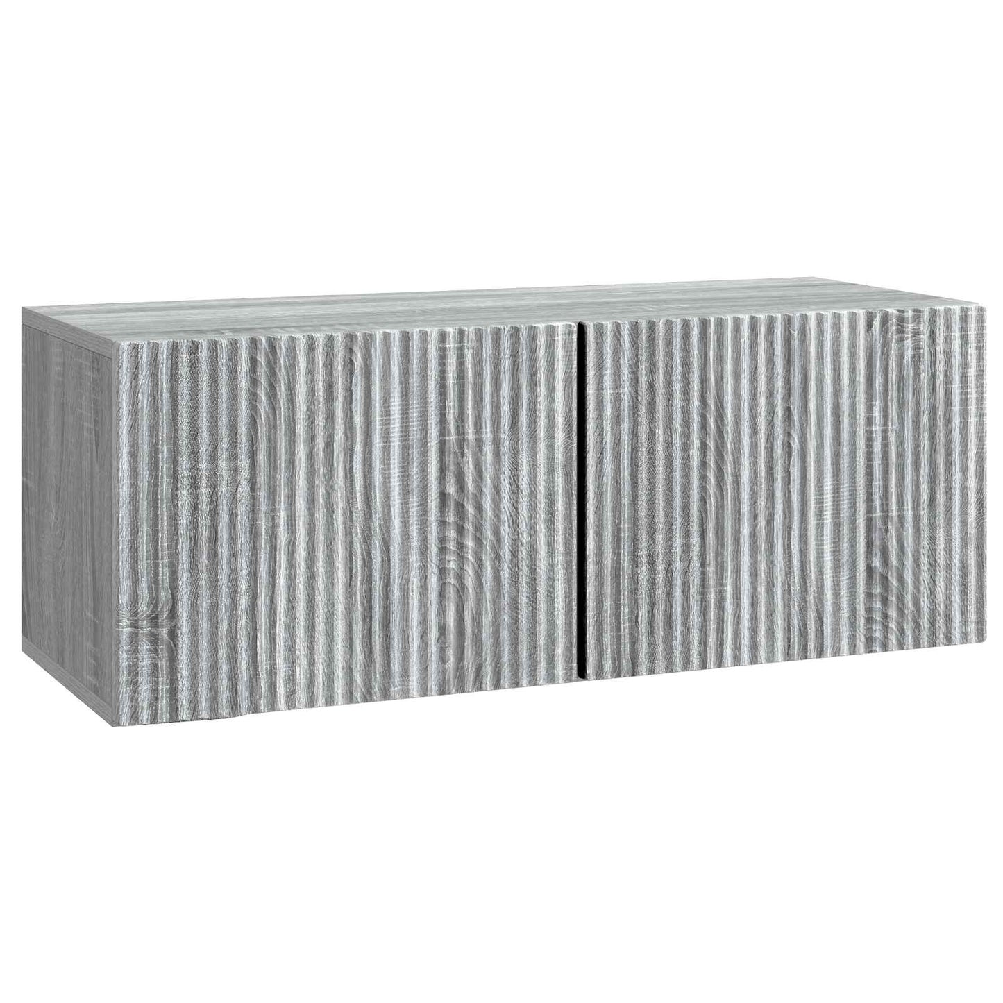 Vegghengt TV skap Grå sonoma 78,5 x 31 x 30 cm Konstruert tre