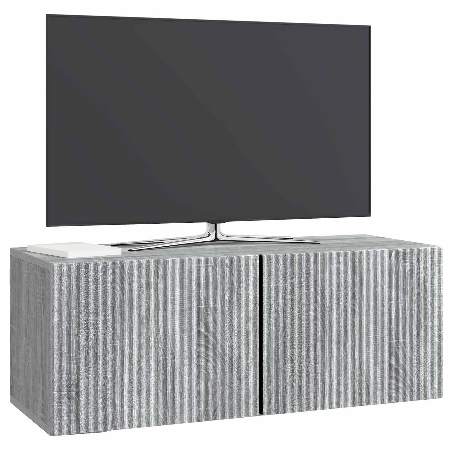 Vegghengt TV skap Grå sonoma 78,5 x 31 x 30 cm Konstruert tre