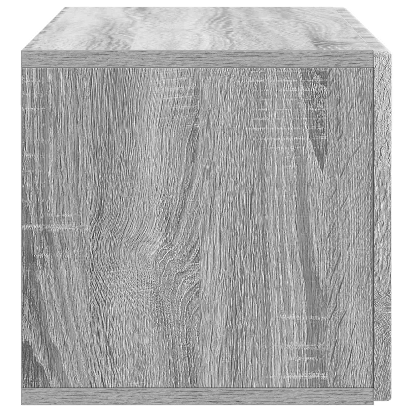 Vegghengt TV skap Grå sonoma 78,5 x 31 x 30 cm Konstruert tre
