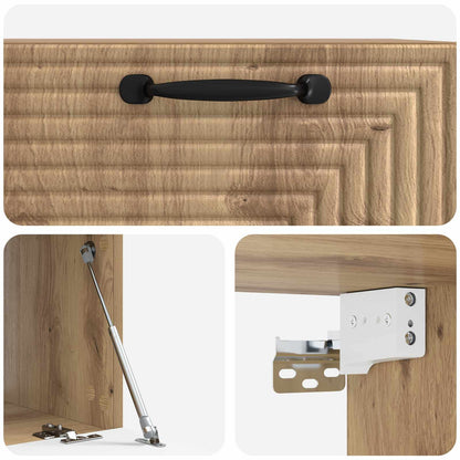 Vegghengt TV skap Artisan eik 59,5 x 41 x 30 cm Konstruert tre
