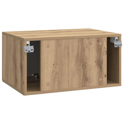 Vegghengt TV skap Artisan eik 59,5 x 41 x 30 cm Konstruert tre