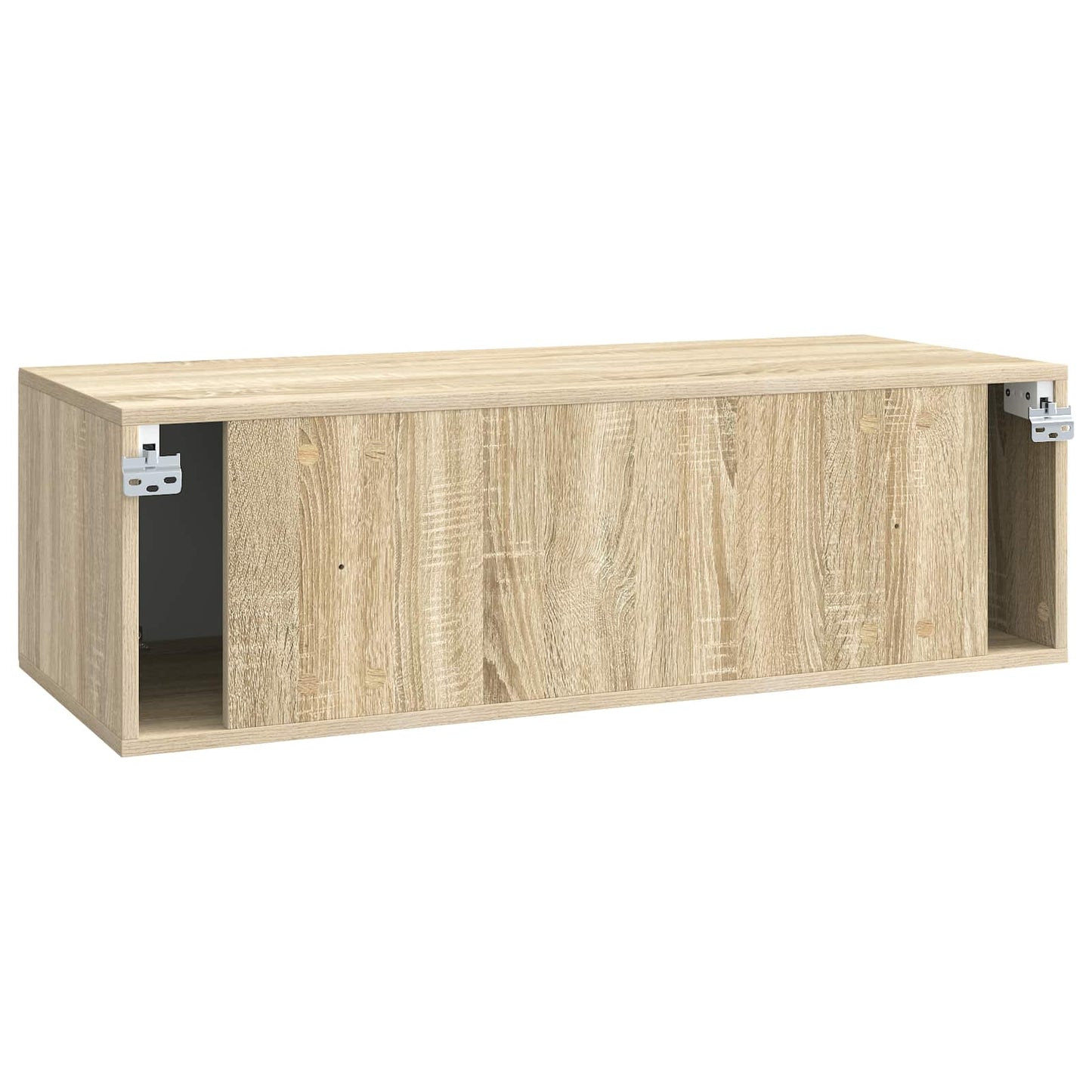 Vegghengt TV skap Sonoma eik 98 x 41 x 30 cm Konstruert tre