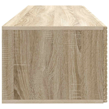 Vegghengt TV skap Sonoma eik 98 x 41 x 30 cm Konstruert tre
