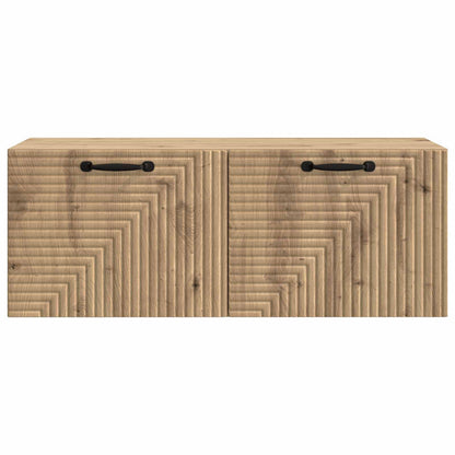 Vegghengt TV skap Artisan eik 78,5 x 31 x 30 cm Konstruert tre