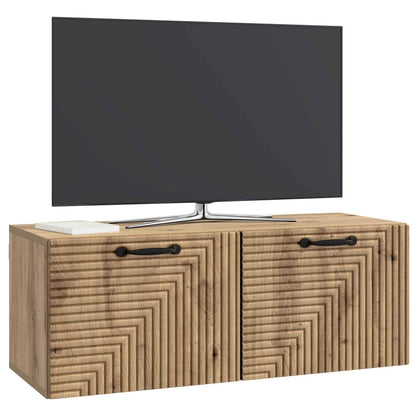 Vegghengt TV skap Artisan eik 78,5 x 31 x 30 cm Konstruert tre