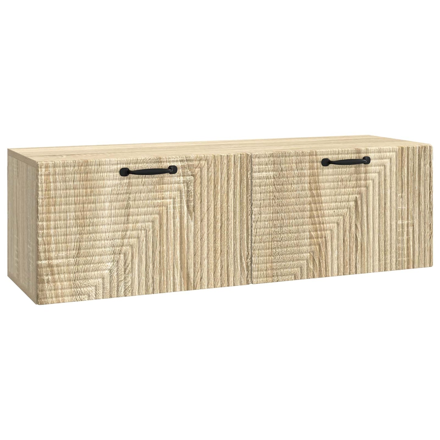 Vegghengt TV skap Sonoma eik 98 x 31 x 30 cm Konstruert tre