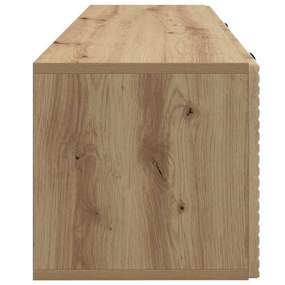 Vegghengt TV skap Artisan eik 98 x 31 x 30 cm Konstruert tre