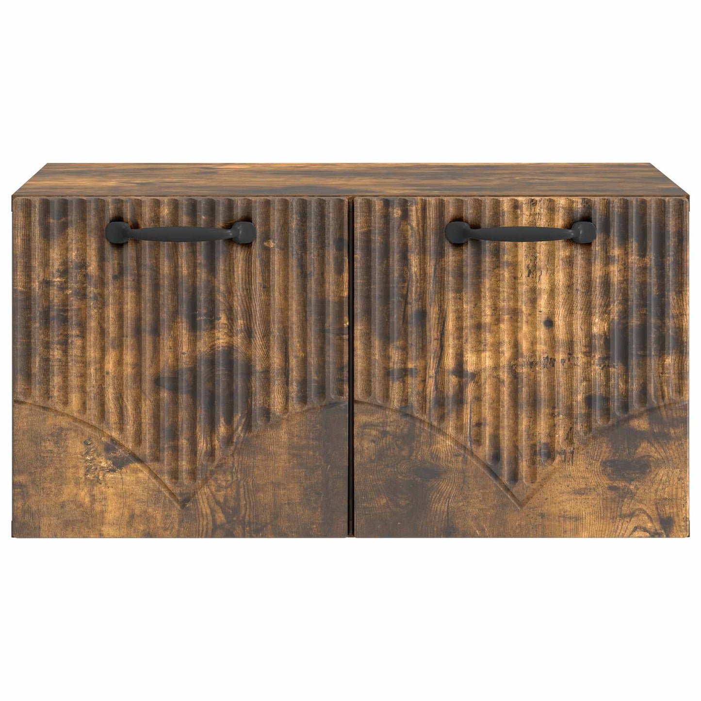 Vegghengt TV skap Røkt Eik 59,5 x 41 x 30 cm Konstruert tre