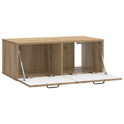 Vegghengt TV skap Artisan eik 78,5 x 41 x 30 cm Konstruert tre