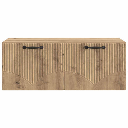 Vegghengt TV skap Artisan eik 78,5 x 41 x 30 cm Konstruert tre