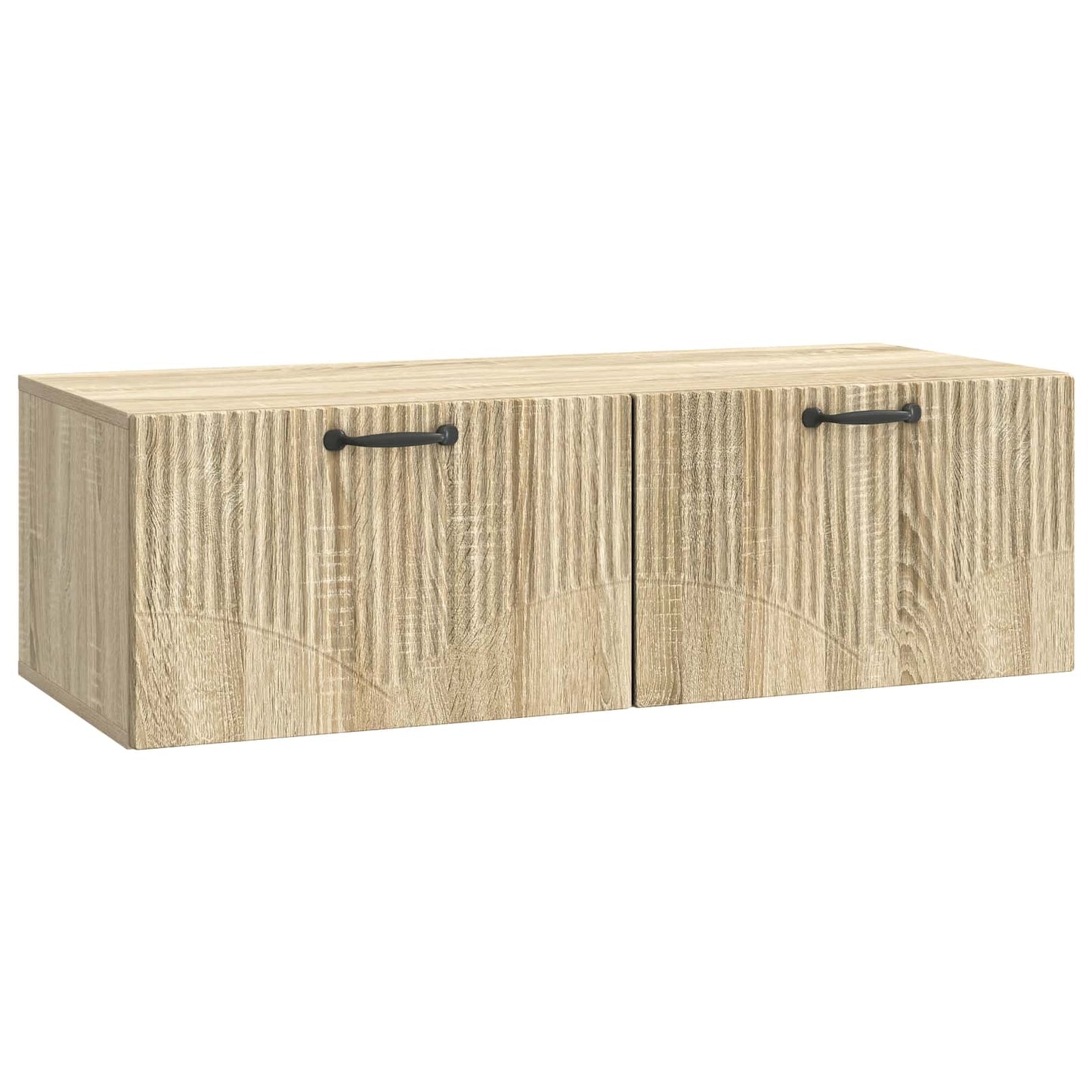 Vegghengt TV skap Sonoma eik 98 x 41 x 30 cm Konstruert tre