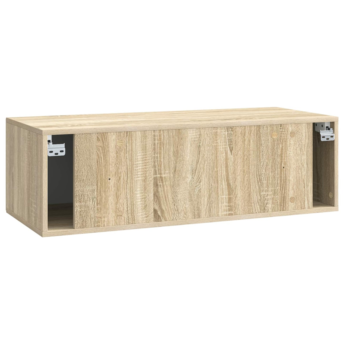 Vegghengt TV skap Sonoma eik 98 x 41 x 30 cm Konstruert tre