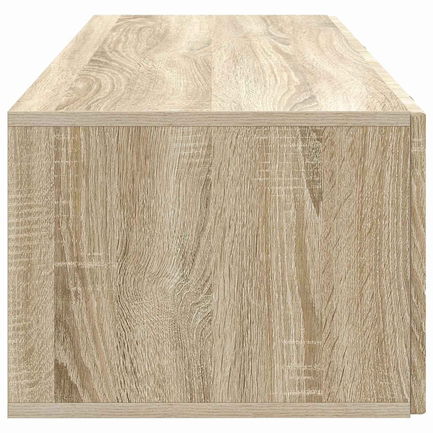 Vegghengt TV skap Sonoma eik 98 x 41 x 30 cm Konstruert tre