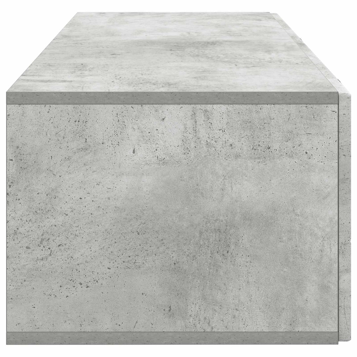 Vegghengt TV skap Betonggrå 98 x 41 x 30 cm Konstruert tre