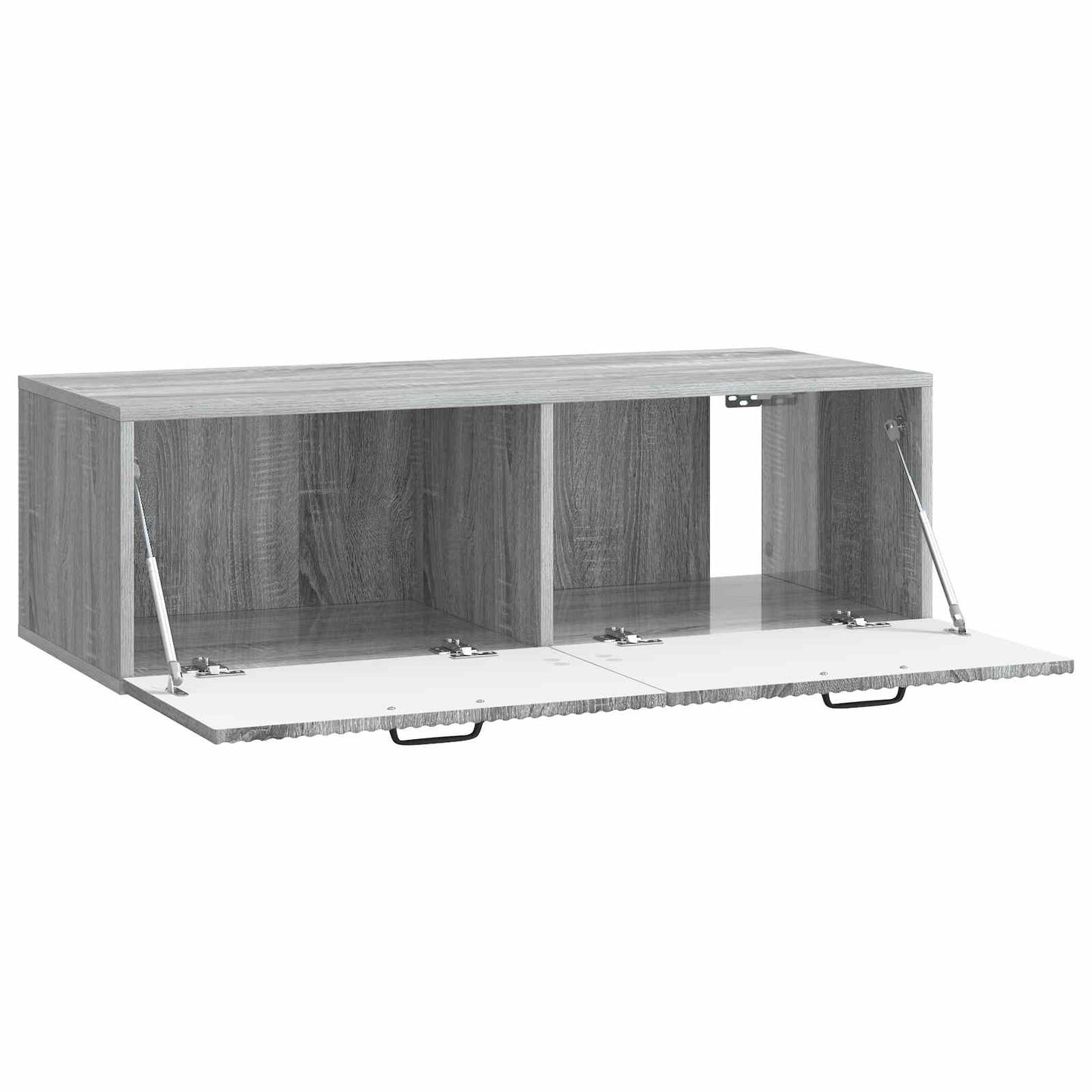 Vegghengt TV skap Grå sonoma 98 x 41 x 30 cm Konstruert tre