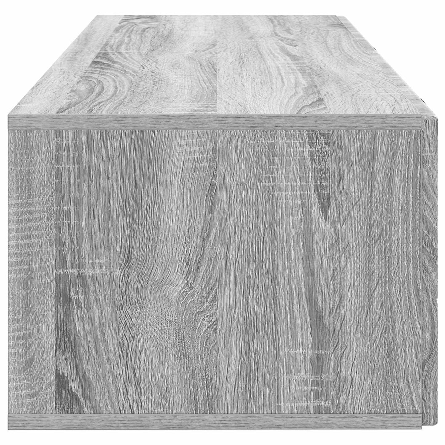Vegghengt TV skap Grå sonoma 98 x 41 x 30 cm Konstruert tre
