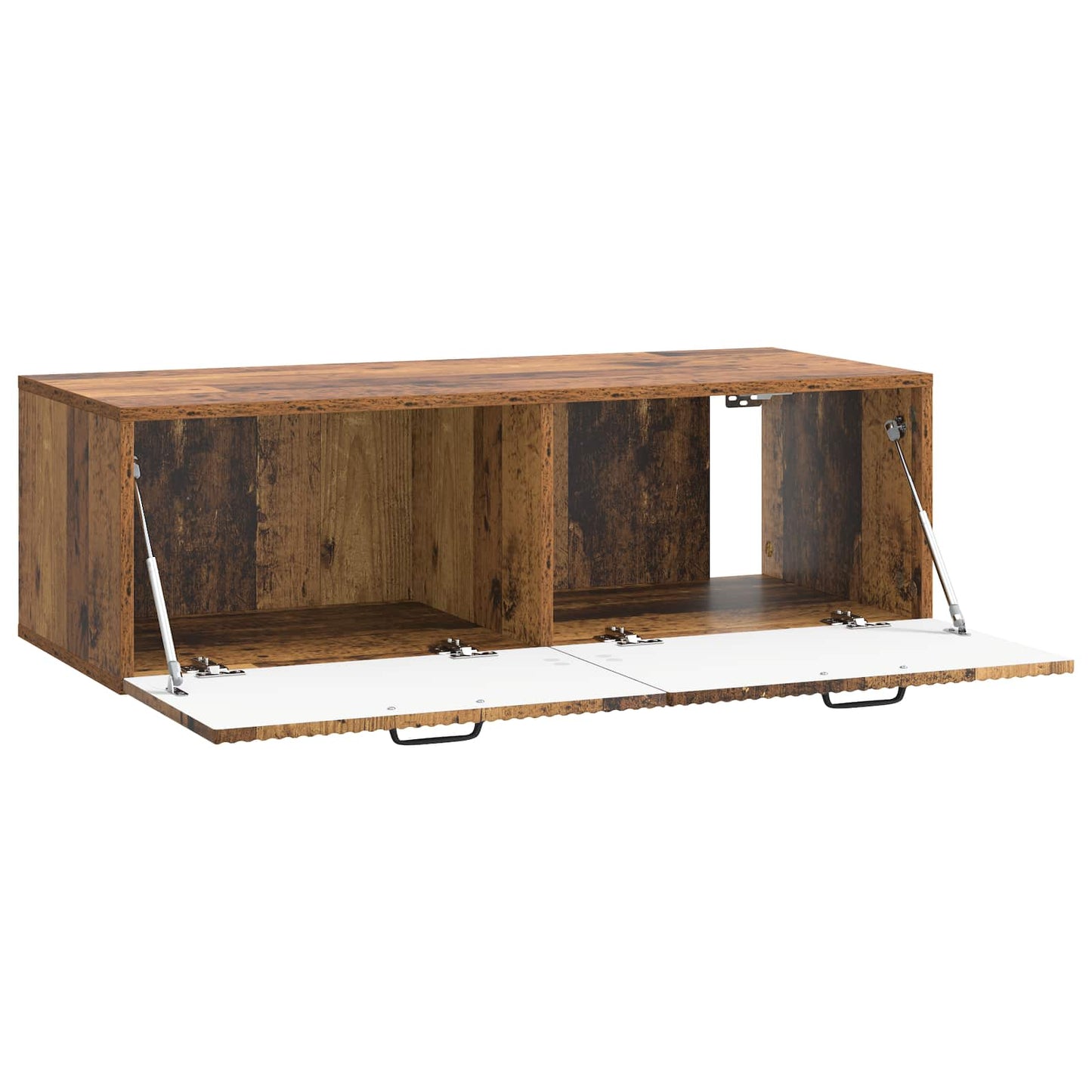 Vegghengt TV skap Gammelt tre 98 x 41 x 30 cm Konstruert tre