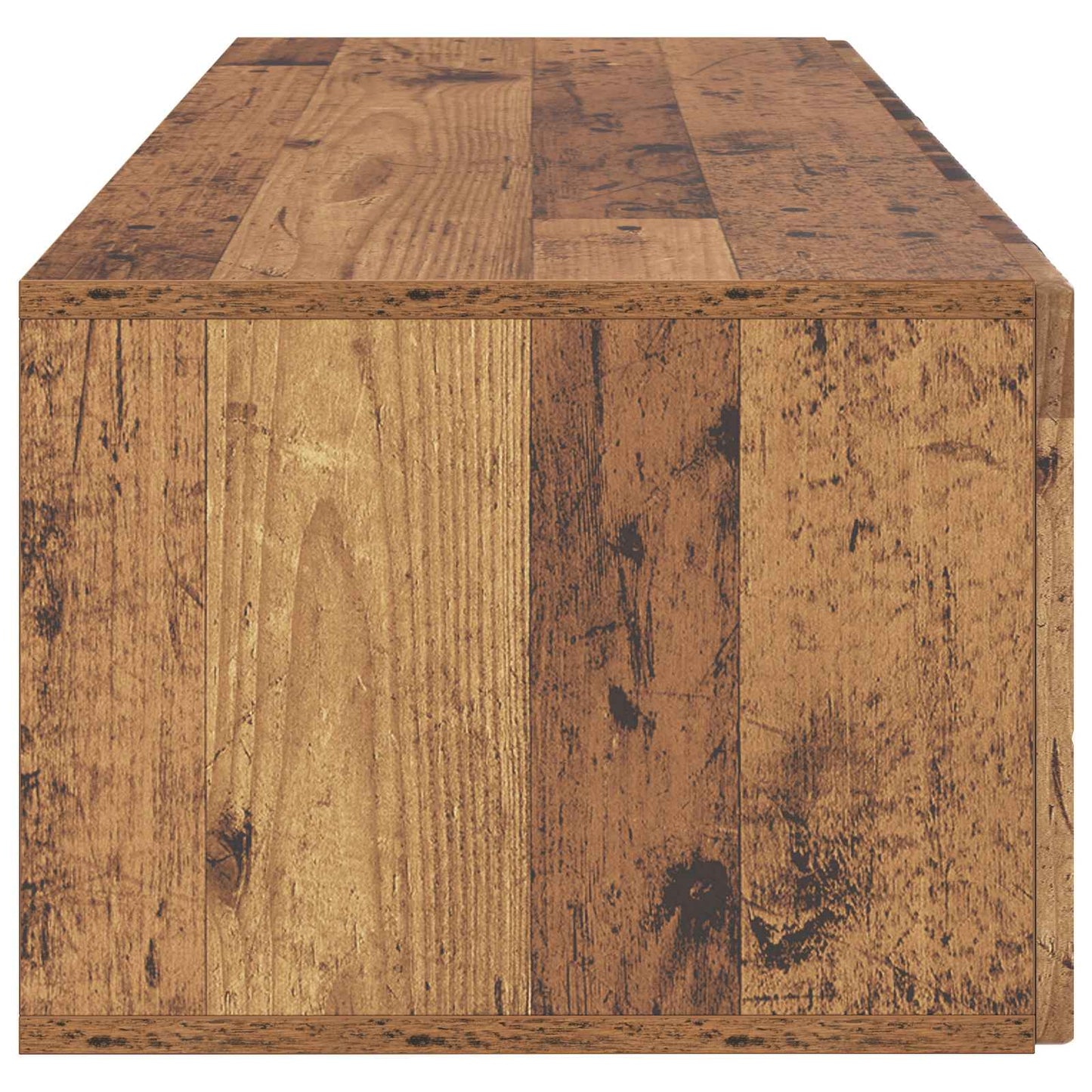 Vegghengt TV skap Gammelt tre 98 x 41 x 30 cm Konstruert tre