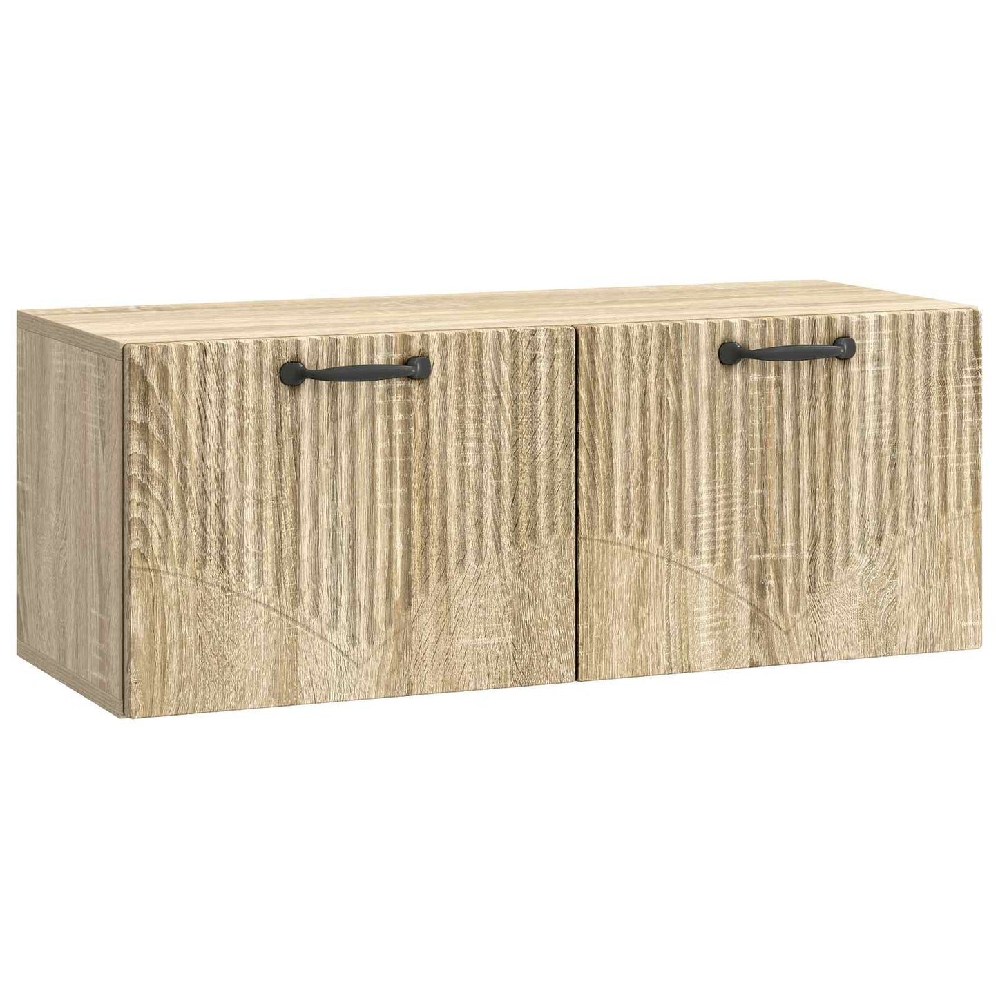 Vegghengt TV skap Sonoma eik 78,5 x 31 x 30 cm Konstruert tre
