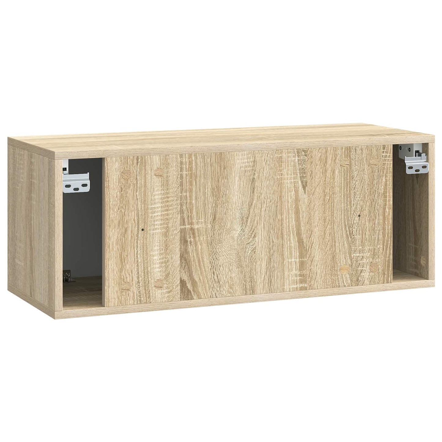 Vegghengt TV skap Sonoma eik 78,5 x 31 x 30 cm Konstruert tre