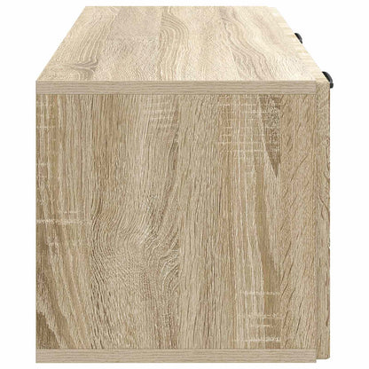 Vegghengt TV skap Sonoma eik 78,5 x 31 x 30 cm Konstruert tre