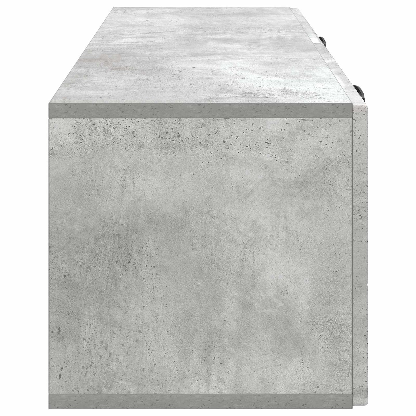 Vegghengt TV skap Betonggrå 98 x 31 x 30 cm Konstruert tre